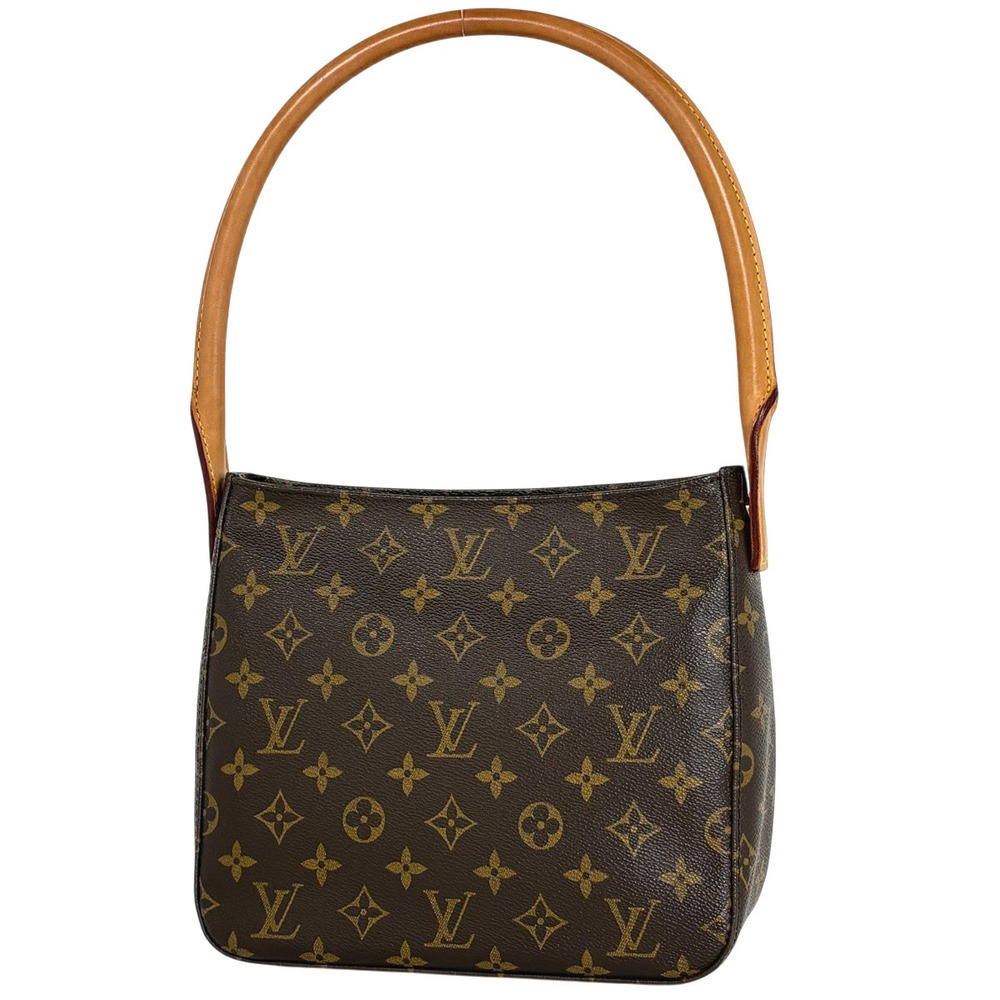 Louis Vuitton Looping Shoulder Bag Monogram Brown